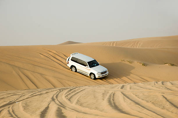 A 4x4 sand duning in the UAE Desert